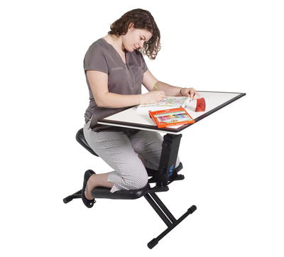 The Edge Desk Ergonomic Adjustable Kneeling Desk