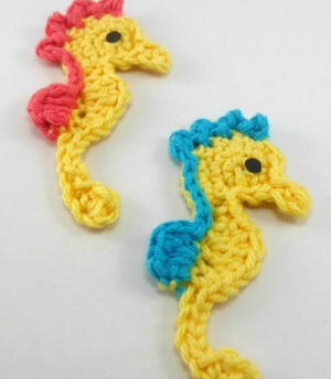 42 Crochet Applique Patterns (& Crochet Pins) 