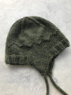 Mountain Ridges Earflap Hat Pattern