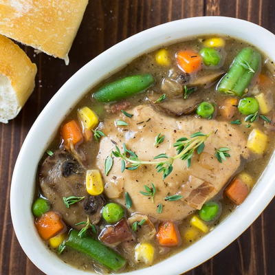 Slow Cooker Guinness Chicken Stew