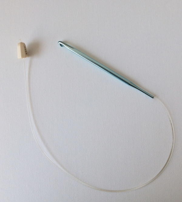 Corded Tunisian Crochet Hook