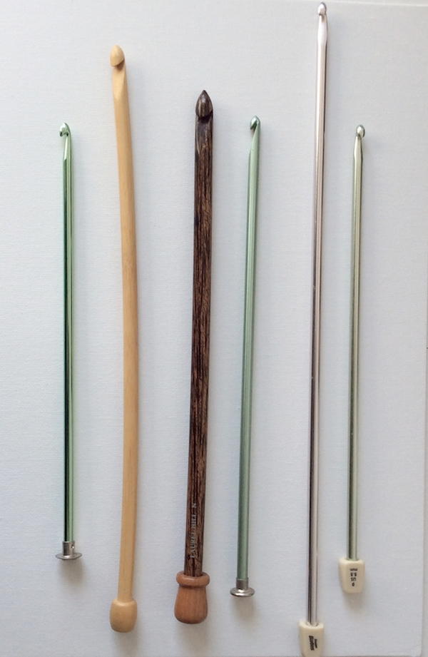 Straight Tunisian Crochet Hooks