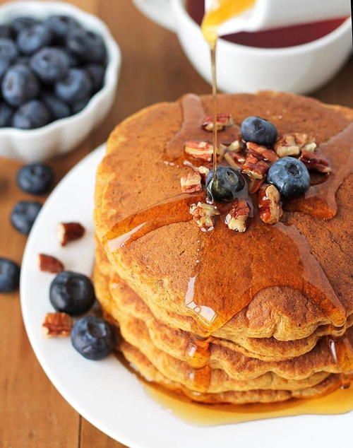 Vegan Gluten-Free Sweet Potato Pancakes