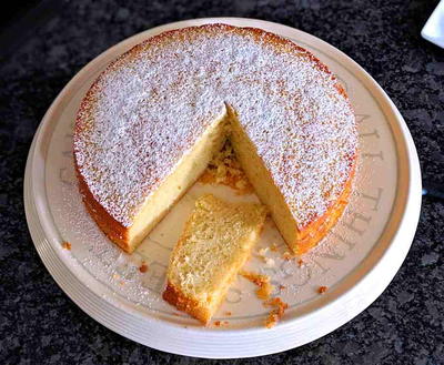 Lime and Condensed Milk Cake