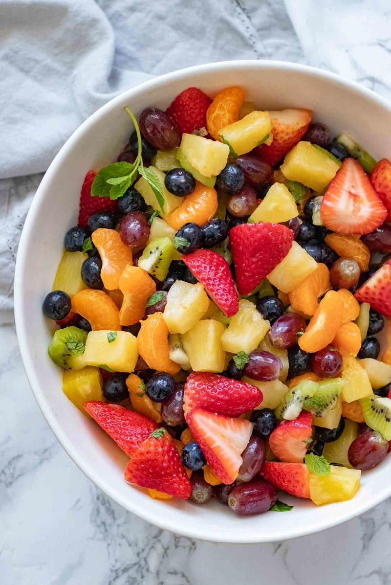 12 Easy Fruit Salad Recipes | RecipeLion.com