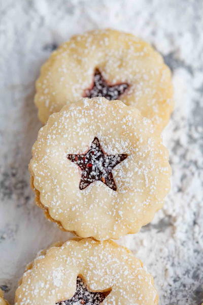 Linzer Cookies