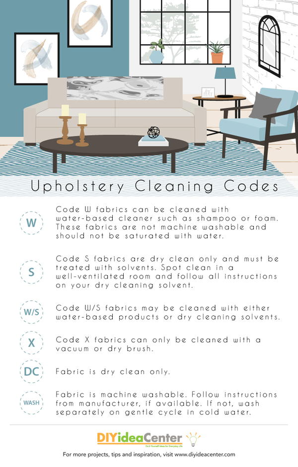 DIY Upholstery Cleaning Tips Infographic
