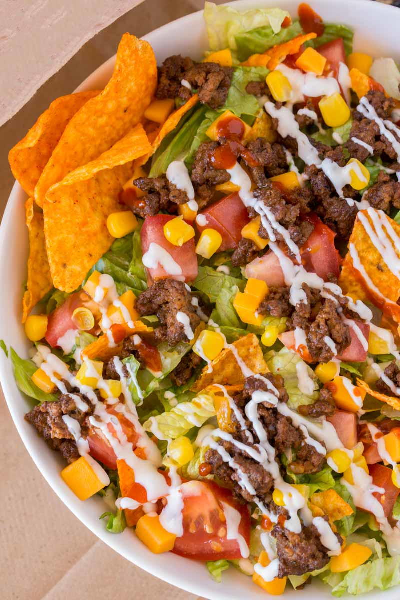 Easy Taco Salad RecipeLion