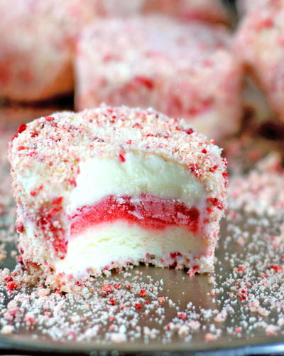 Strawberry Shortcake Ice Cream Bars 