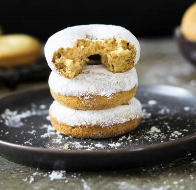 Vegan Powdered Donuts