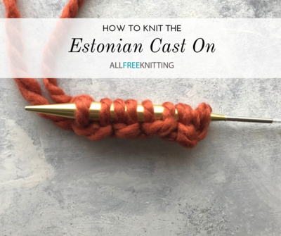 How to Knit the Estonian Cast On