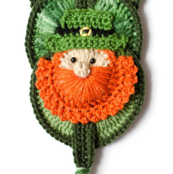 Crochet Leprechaun Applique | AllFreeCrochet.com