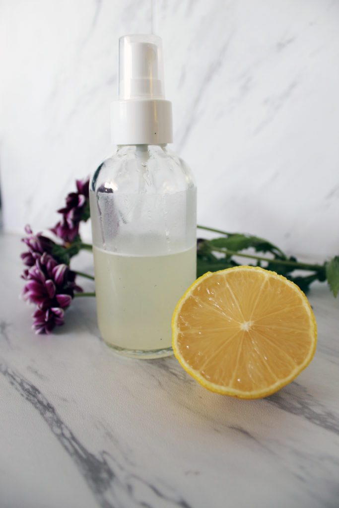 DIY Witch Hazel & Lemon Skin Toner