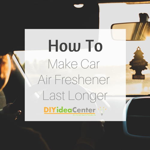 How to Make Car Air Freshener Last Longer