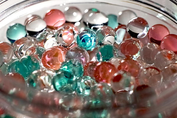 Gel air freshener beads