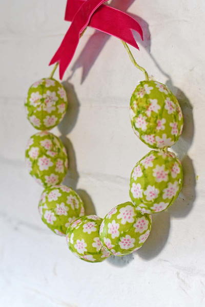 Marimekko Easter Egg Wreath