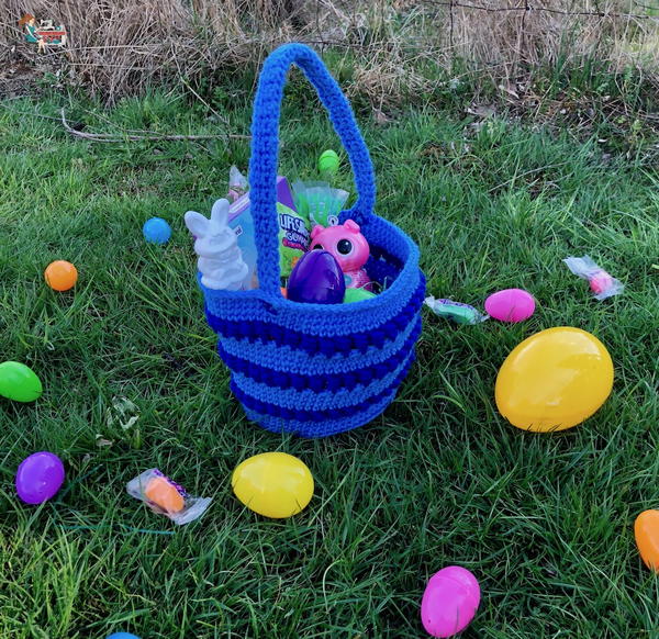 Easy Crochet Easter Basket