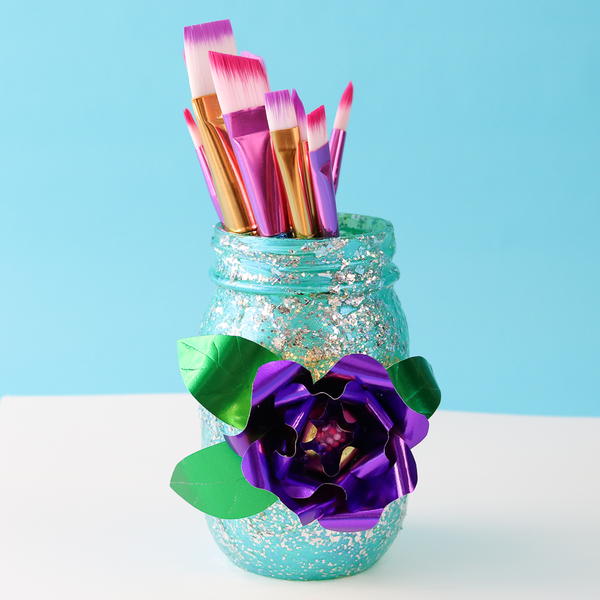 Flower Mason Jar