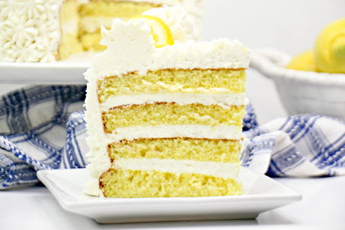 Mile High Lemon Cake