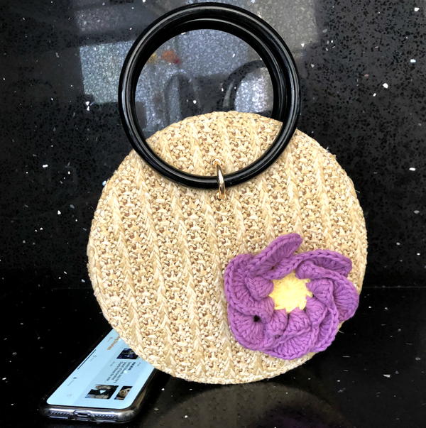 3D flowers for your purse