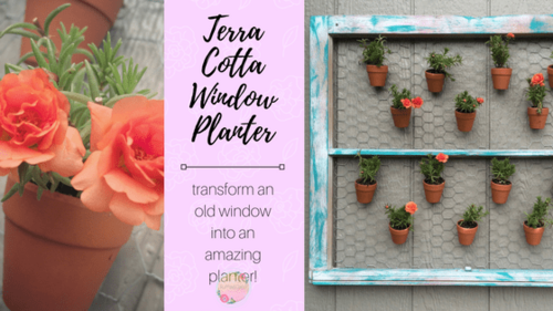 Terra Cotta Window Planter