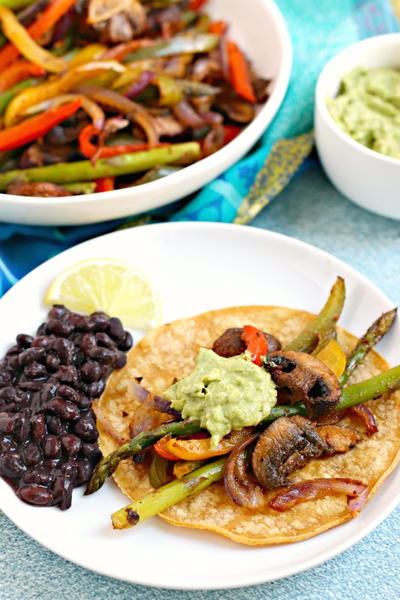 Vegan Fajitas (Sheet Pan Recipe)