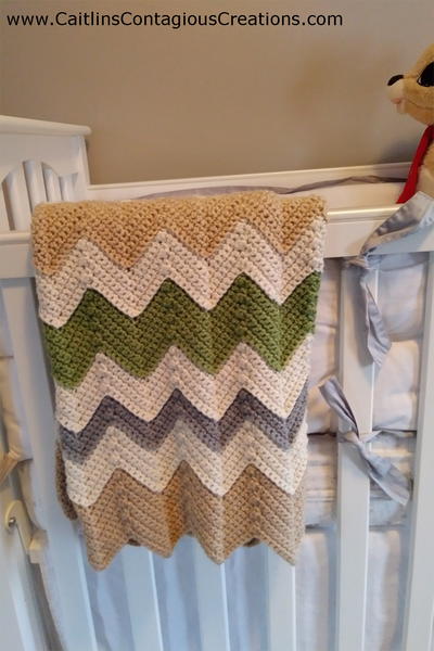 Easy Chevron Blanket