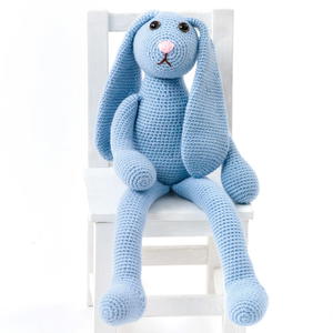 Blue Crochet Bunny Pattern