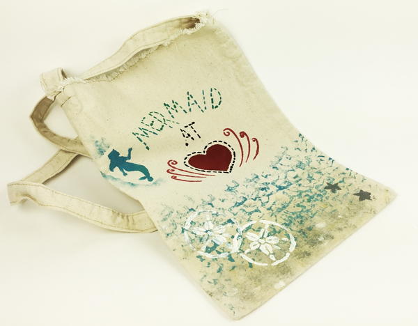Mermaid At Heart Tote Bag