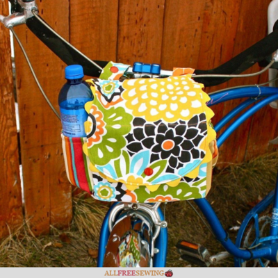 diy bike handlebar bag