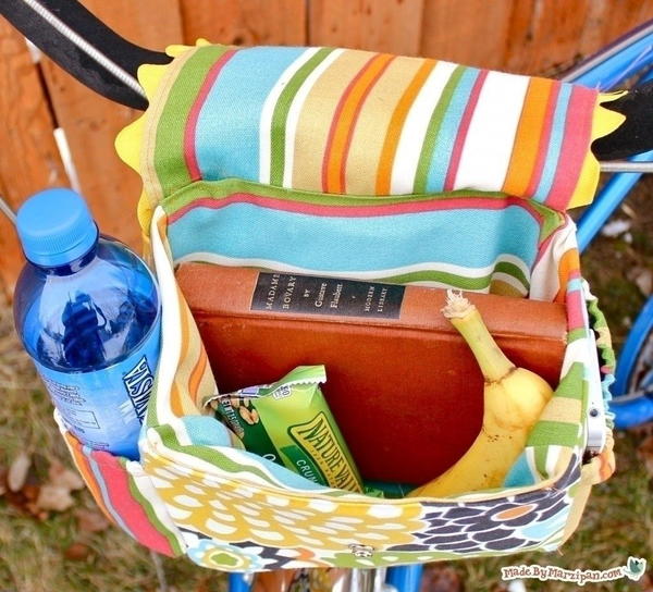 DIY Bike Handlebar Bag | AllFreeSewing.com