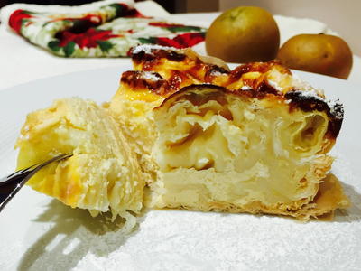 Turmeric Savoury Feta Cheesecake