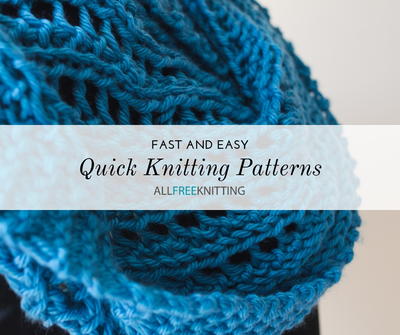 How to knit purl stitch fast