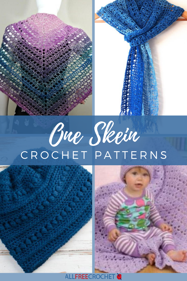 The Best One Skein Crochet Projects - Easy Crochet Patterns