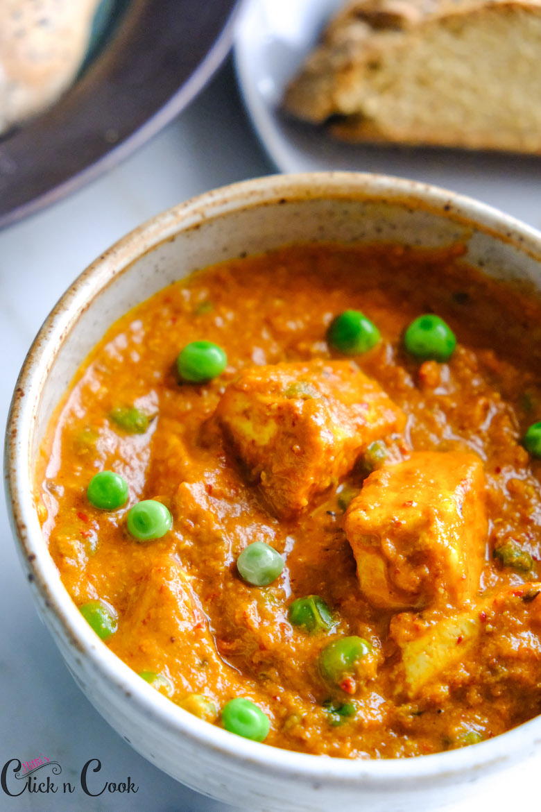 Punjabi Matar Paneer | RecipeLion.com