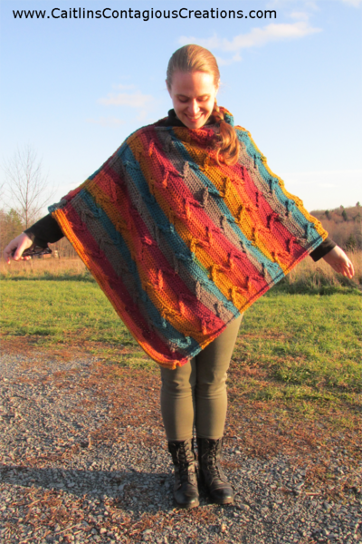 Zig Zag Poncho