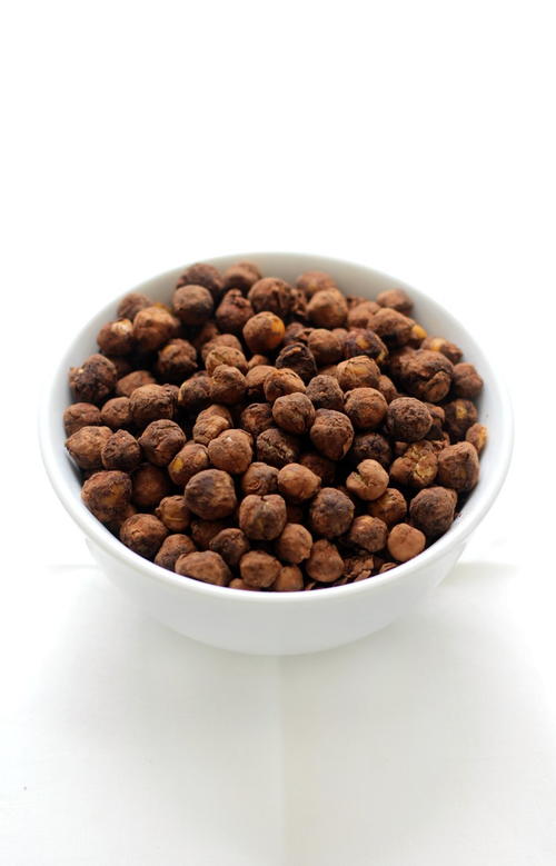 3-Ingredient Crispy Cocoa Air Fryer Chickpeas (Gluten-Free, Vegan, Allergy-Free)