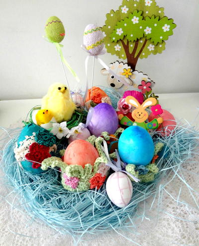 Easter Egg Flower Pods