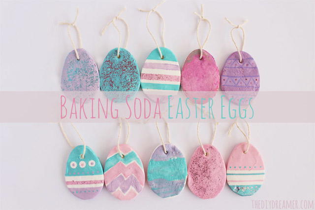 Baking Soda Easter Craft