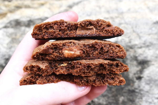 Chocolate Malteser Cookies
