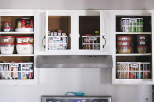Small Kitchen Cabinet Pantry Organization Printable Pantry