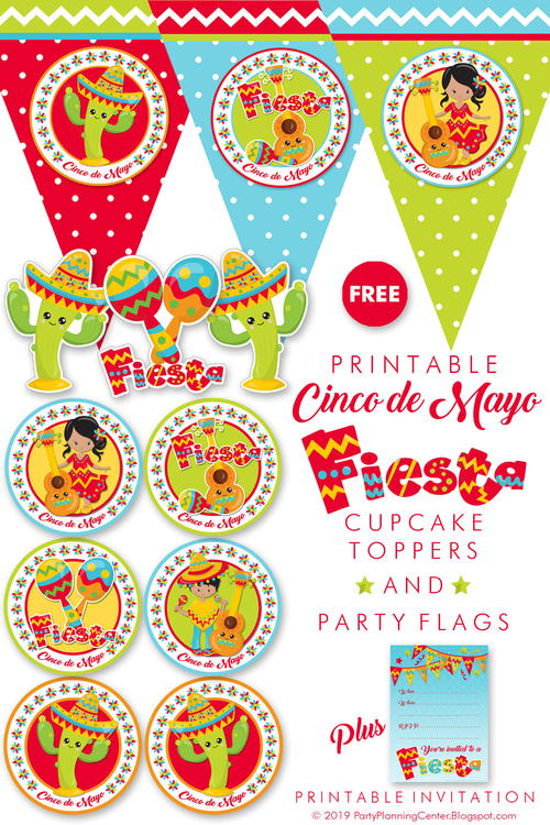 Printable Cinco De Mayo Decorations Allfreepapercrafts Com