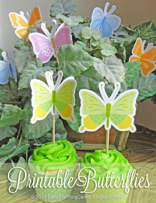 Free Butterfly Printables