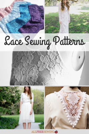 sewing lace