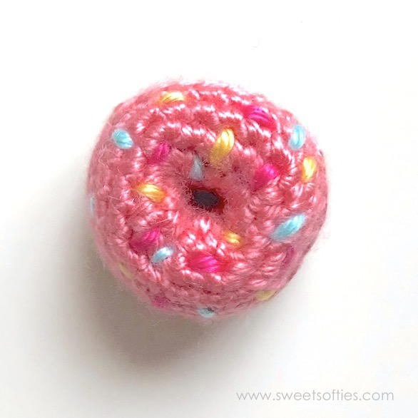 Tiny Baby Donut Amigurumi Dessert Food