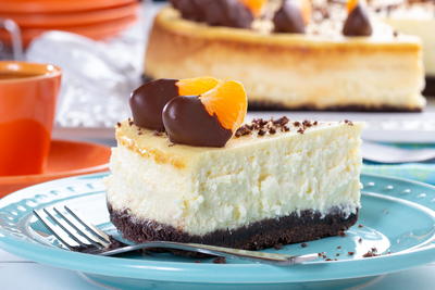 Orange Chocolate Cheesecake