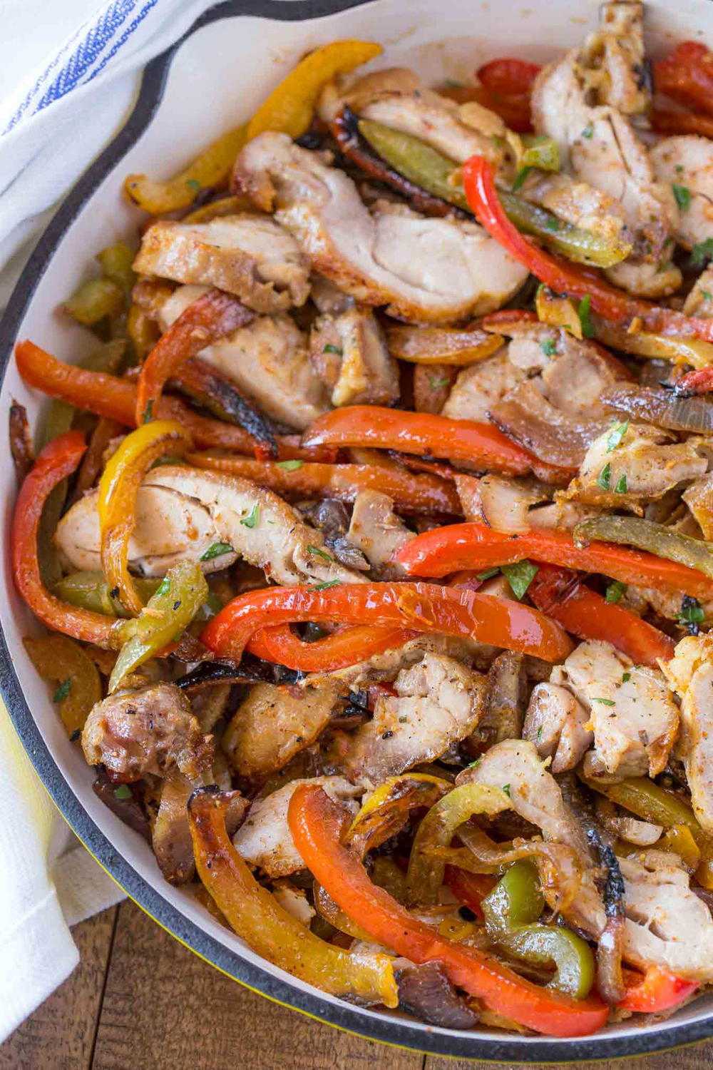 Chicken Fajitas | FaveSouthernRecipes.com