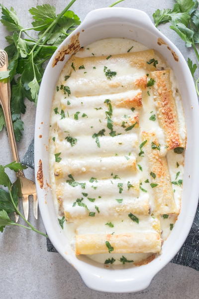 Ham and Cheese Cannelloni