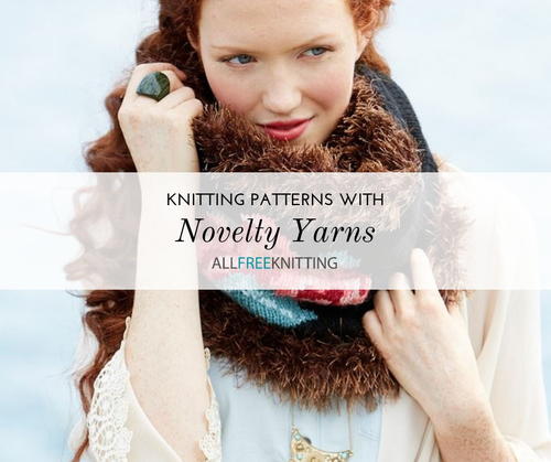 Novelty Yarn Knitting Patterns