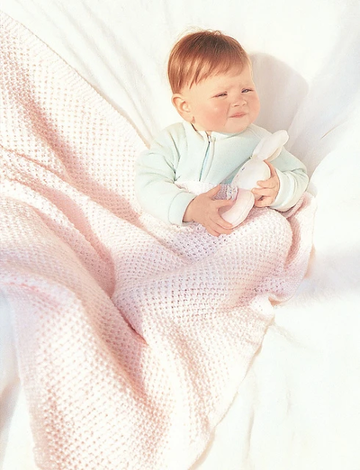 Blush Baby Blanket Knitting Pattern
